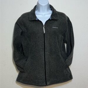 Patagonia Women’s Synchilla Zip Up Grey Jacket Size Medium